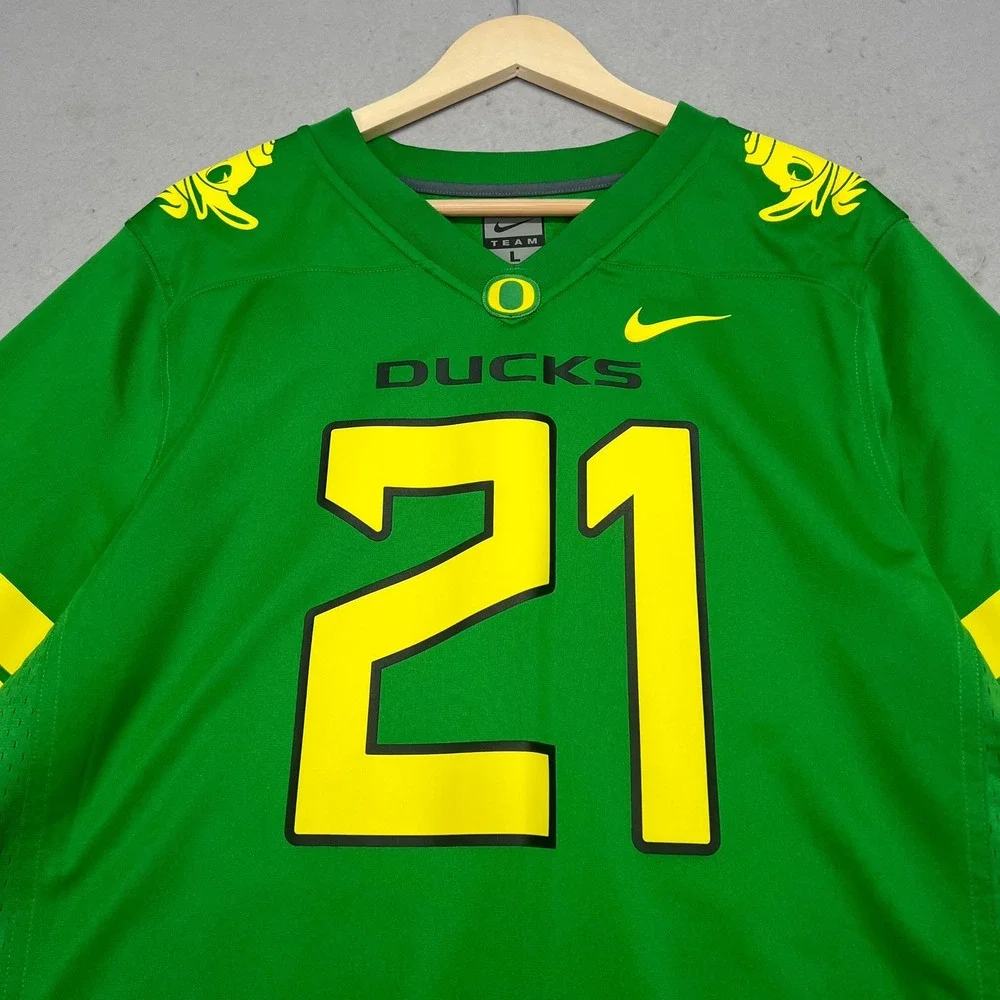 Nike Oregon Ducks Football Jersey Team Issued 21 Mens L NCAA Football NCAA